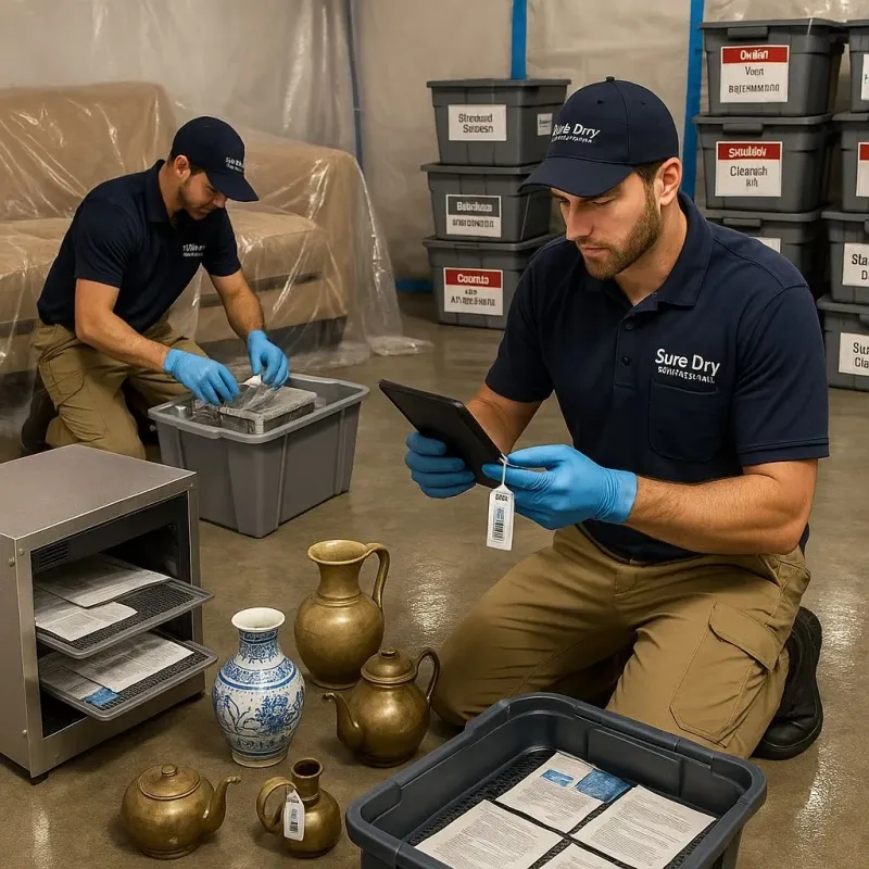 Content Protection and Restoration process in Peekskill, NY